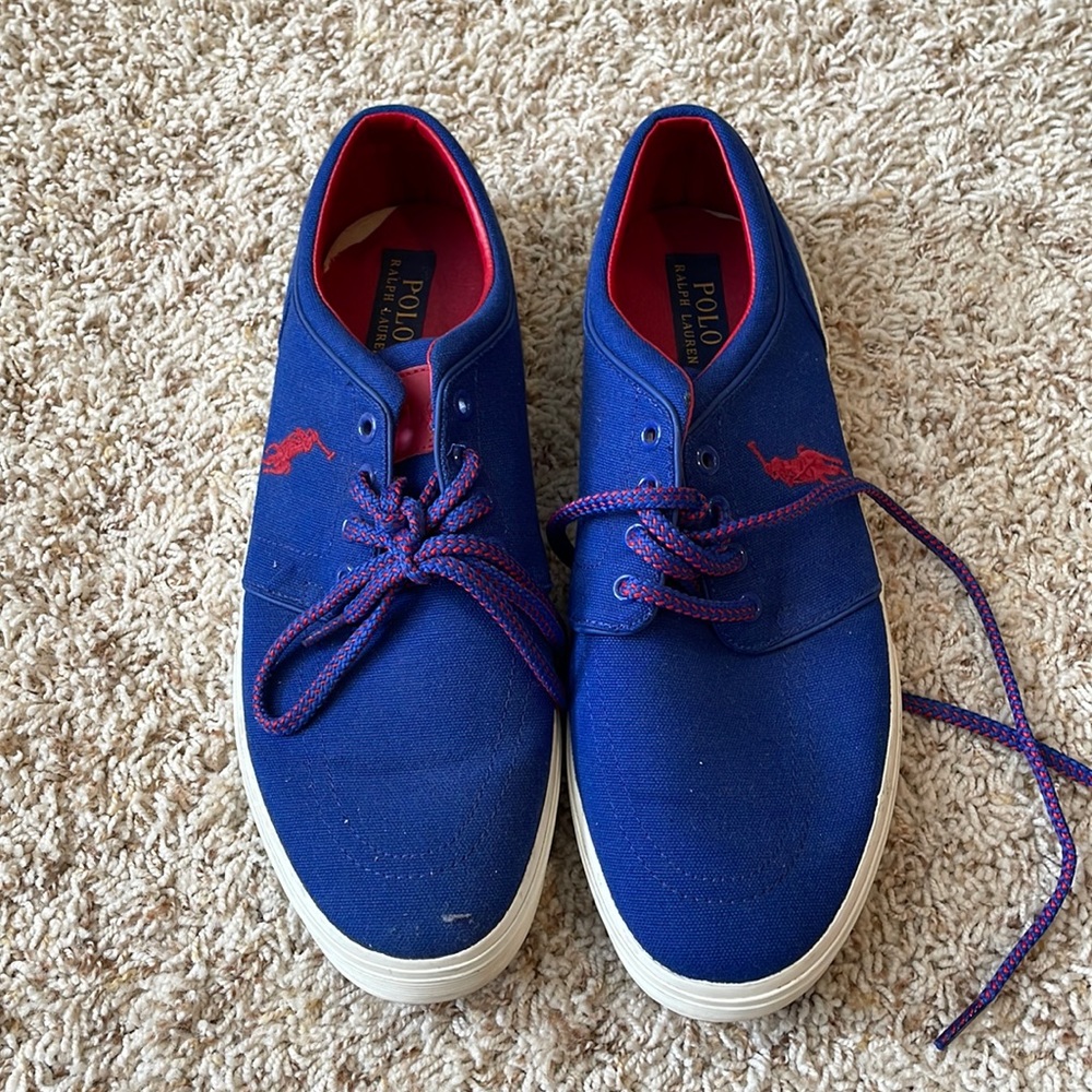 Ralph Lauren shoes blue